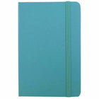 JAM Paper - Carnet à couverture rigide avec élastique - Grand journal - 5 7/8 po x 8 1/2 po - Bleu Caraïbes - 100 feuilles lignées-Couleur : Bleu Caraïbes . Soyez élégant et organisé avec un carnet de notes coloré.
