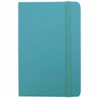 JAM Paper - Carnet à couverture rigide avec élastique - Grand journal - 5 7/8 po x 8 1/2 po - Bleu Caraïbes - 100 feuilles lignées-Couleur : Bleu Caraïbes . Soyez élégant et organisé avec un carnet de notes coloré.