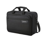 Samsonite -Classic NXT Mallette à 3 Soufflets avec RFID 15,6 po - noir-Étuis pour ordinateur portable et poches pour tablettes rembourrés offrant plus de sécurité, convient à la plupart des ordinateurs portables de 15,6 po