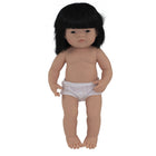 Miniland - Poupée bébé de 15 pouces fille asiatique-Poupée de 15 pouces d'une fille asiatique