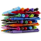 Paper Mate - Stylos à bille InkJoy 300RT, stylos rétractables, pointe moyenne (1,0 mm), couleurs assorties, 8 unités-Comprend 8 stylos à bille de couleurs assorties
