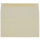 JAM Paper - Enveloppes d'invitation A10 Strathmore - 6 po x 9,5 po - Vergé blanc naturel - 50/paquet (23565I)-Quantité : 50 enveloppes par paquet