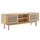 Modway - Milo 59 po Meuble TV, Chêne Basané-MDF et panneau de particules