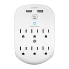Westinghouse - Surtension murale 6 USB-Protection contre les surtensions 490J