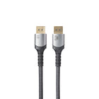 BlueDiamond - Câble Pro DisplayPort UHD 8K - 15 pieds - Gris-Bande passante de 32.4 Gbps : DisplayPort 1.4 offre une bande passante complète de 32,4 Gbps permettant une résolution 8K à 60 Hz et 4K à 144 Hz