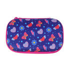 Zipit - Boîte à crayons Colorz avec poche intérieure - Motif flottant bleu marine-4