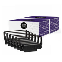 Premium Tape - Epson ERC-27 Compatibe Ruban - Noir  - 2 Paquets de 6-Compatible