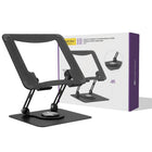 Intekview - Support d’ordinateur portable pliable rotatif à 360°-Catégorie : Support pour ordinateur portable