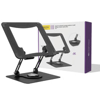 Intekview - Support d’ordinateur portable pliable rotatif à 360°-Catégorie : Support pour ordinateur portable