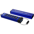 iStorage - Clé USB-C chiffrée datAshur PRO+C - 32 Go-Le datAshur PRO+C utilise le cryptage AES-XTS 256 bits validé FIPS PUB 197 pour une sécurité complète des données au sein des entreprises et des organisations gouvernementales