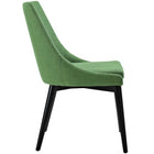 Modway - Viscount Tissu Chaise à manger - Kelly Green-Rembourrage en mousse dense