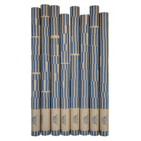 NSS - Papier enrouleur de pièces, pour pièces de 25 cents, paq./4000-Papier Kraft naturel, imprimé en bleu