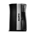 X-ActoMC – Taille-crayon à batterie extra-robuste Inspire Plus-Lames hélicoïdales en acier trempé pour une durabilité maximale