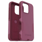OtterBox - Coque Commuter avec MagSafe pour iPhone 16 Pro - Rouge Foxberry-Les couvercles de ports bloquent la poussière et la saleté