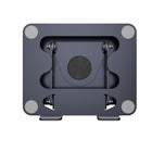ShoppingAll - Support D’Ordinateur Portable Avec Base Rotative À 360° Pour Ordinateurs Et Tablettes Jusqu’à 17,3 Pouces – SA-LS8R-GRAY-Construction en Aluminium – Conçu en alliage d’aluminium haut de gamme pour une excellente stabilité et un look professionnel.