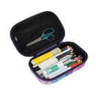 Zipit - Boîte à crayons Paillettes avec poche intérieure - Rose-4