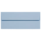 JAM Paper Enveloppes livret pour invitations avec fermeture gommée, 4 1/8 x 9 1/2 po, bleu poudre, 100/pqt-Bleu poudre