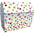 Teacher Created Resources - Coffre à confettis, paquet de 2-La poitrine assemblée mesure 9,5 po x 8 po x 8,5 po de haut