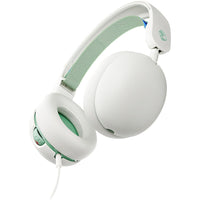 Skullcandy - Casque supra-auriculaire filaire Grom - Bone Seafoam-Volume limité et sans danger pour les enfants : ces écouteurs sont conçus pour les enfants de 6 ans et plus et sont sans danger pour les enfants avec un volume limité à 85 décibels.