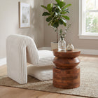 Zuo - Kollam Table d’appoint - Noyer-Dimensions: 15,2 po L x 15,2 po L x 19,1 po H