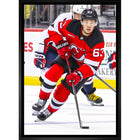 Jesper Bratt New Jersey Devils - Toile encadree - 22" x 31"-Impression sur toile de qualité supérieure avec bordures enveloppées