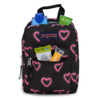 JanSport - Sac à Lunch Big Break - Coeurs Heureux -Poignée détachable à velcro