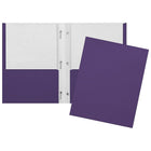 Staples - Portfolio à deux pochettes et à pinces - pourpre-Portofolio à deux pochettes et pinces, pourpre