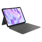 Logitech - Étui clavier Combo Touch pour iPad Pro 13 pouces M4 2024 - Graphite - Anglais-Compatibilité: Pour iPad Pro 13 pouces (M4) (2024) - A2925, A2926, A3007, non conçu pour une utilisation avec iPad Pro avec verre nano-texturé 