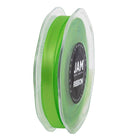 JAM Paper - Ruban de satin double face - 3/8" de large x 25 m - Vert lime-Les rubans sont parfaits pour emballer des cadeaux, des vêtements, décorer ou attacher autour de bouteilles gastronomiques et de paniers cadeaux