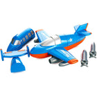 Popular Playthings - PPY60501 Construction magnétique d'un avion-Pivoter l'aile en quatre positions différentes.