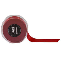 JAM Paper - Ruban de satin double face - 1 1/2" de large x 25 m - Rouge-Couleur: Rouge