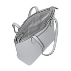Nicci - Grand sac fourre-tout avec poche fendue - Gris-Poche avant fendue sur le bord supérieur du sac
