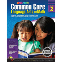 Livre numérique : Spectrum - Common Core Language Arts and Math, 704502-EB, 2e année-Vous recevrez deux courriels : le premier confirmant la totalité de votre commande et le second comportant un lien de téléchargement. Vous pourrez utiliser le lien de téléchargement immédiatement ou plus tard, comme vous le voulez.
