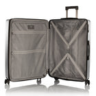 Heys - Valise Spinlite 30" - Argent-Poignées supérieures et latérales rembourrées de gel