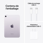 Apple – iPad mini, écran Liquid Retina 8,3 po, Wi-Fi, puce A17 Pro, 128 Go, iPadOS 18, violet-10