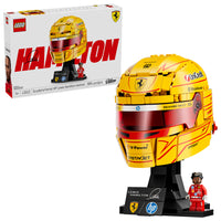 LEGO - Editions Formula 1 Le casque Scuderia Ferrari HP - Lewis Hamilton -Casque de Lewis Hamilton Ferrari LEGO Editions pour les amateurs de F1 âgés de 14 ans et plus