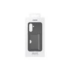 Samsung - Étui avec fente pour carte pour Galaxy A36 - Noir-Couleur translucide esthétique