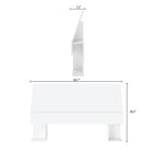 Nexera - Tête de lit queen, Blanc-5