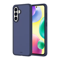 AXS - PROShield étui anti-choc pour Samsung Galaxy A36/A56  - Bleu-Revêtement antidérapant au toucher doux 