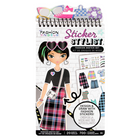 Fashion Angels - Portfolio Compact de Mode-LE DESSIN DE MODE FACILITÉ – Ce carnet de croquis de mode pour filles comprend 30 feuilles de croquis pré-imprimées avec des silhouettes de mannequin, permettant aux débutantes comme aux passionnées de perfectionner facilement leurs techniques de dessin de mode