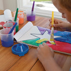 Creativity Street - No-Spill Coupes de peinture rondes avec couvercles colorés, 3 po Diametre, 10 Par Paquet, 2 Packs-6