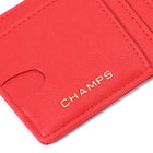 Champs - Porte-cartes Iconic Access - Rouge-Fenêtre d'identification facile d'accès