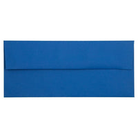 JAM Paper Enveloppes commerciales #10 - 4,125" x 9,5" - Bleu présidentiel - Paquet de 50-Couleur : Présidentiel Couleur : Bleu