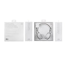 Basic Tech Écouteurs pliables sur l'oreille Bluetooth, pour enfants - Blanc-6