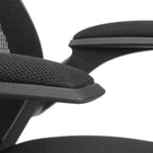 Sauder - Chaise de direction Gruga - Noir-Réglage pneumatique de la hauteur en une touche