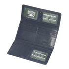 Roots - Portefeuille d'embrayage mince pour dames - Bleu marine -Protection RFID