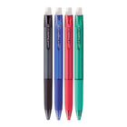uni–ball − Stylos rétractables à encre gel effaçable − pointe moyenne (0,7 mm) − couleurs professionnelles − paquet de 4-Couleur de l’encre : Noir