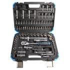 Fixtec - Ensemble de douilles et cliquets pour mécanicien 1/2 pouce et 1/4 pouce (94 pièces)-Conçu pour durer, ce jeu de cliquets à douilles est fabriqué en matériau CRV robuste pour une résistance, une durabilité et une résistance à la corrosion supérieures.