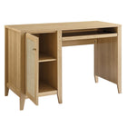 Modway - Soma 47" Bureau - Chêne-Coussinets de pied non marqués