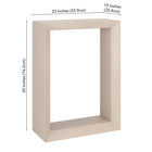 Hudson&Canal - Console Osmond 22" de largeur - Blanc aulne-9